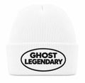 EMBROIDERED WHITE BEANIE